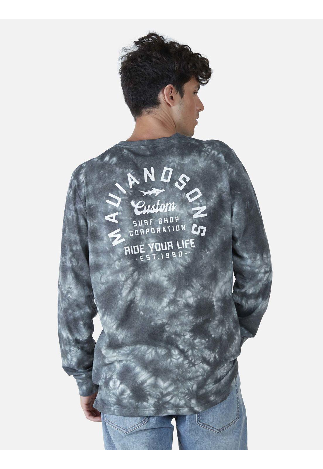 Polera M/L Hombre Multicolor 5P683-MV22 Maui & Sons-1