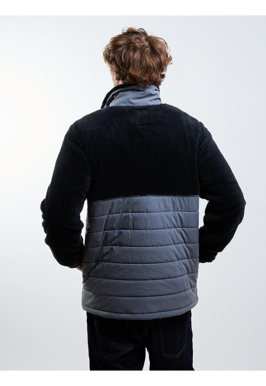 Poleron Chiporro Calyx Gris Hombre Maui And Sons-1