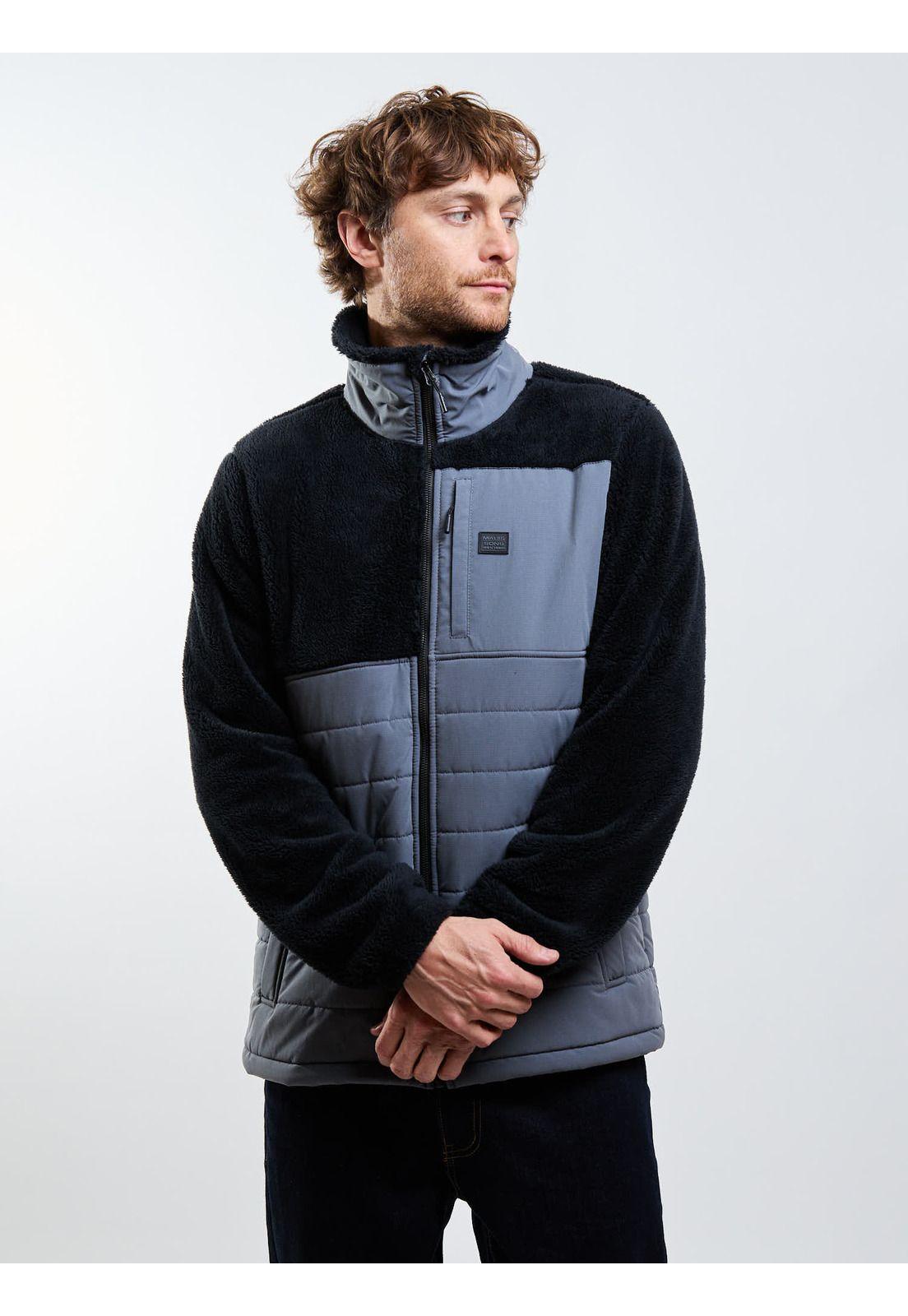 Poleron Chiporro Calyx Gris Hombre Maui And Sons-5