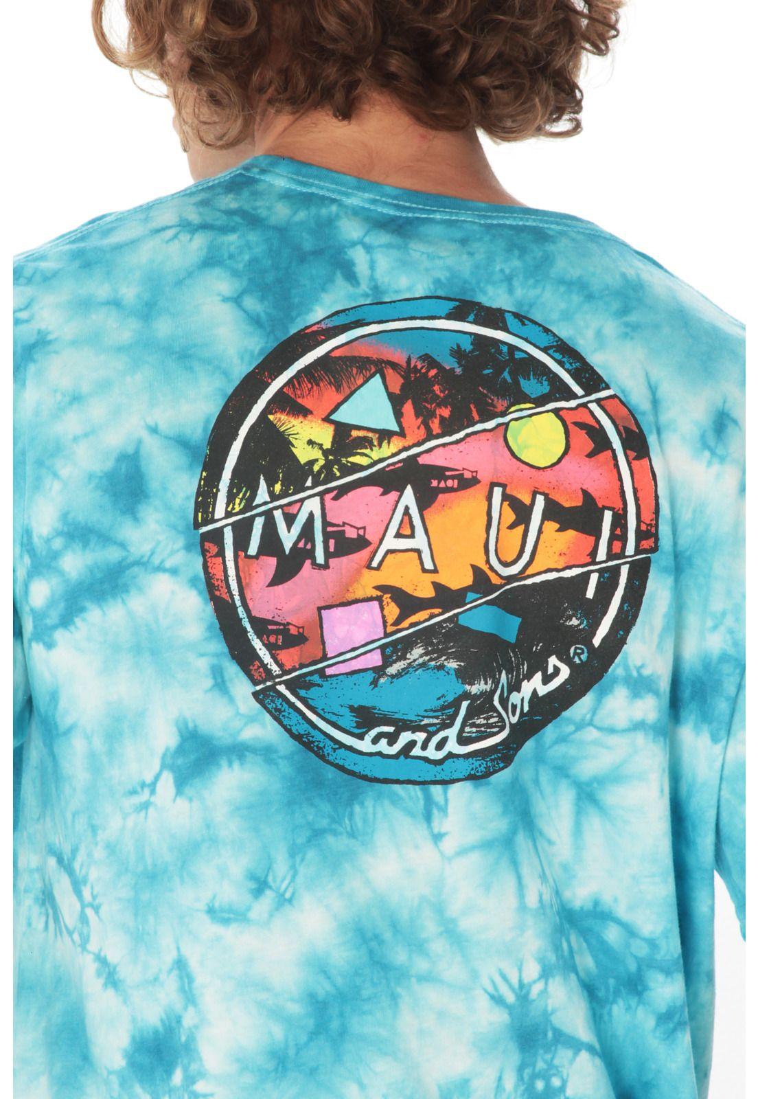 Polera Hombre Maui 5P1078-MV21 Celeste-2