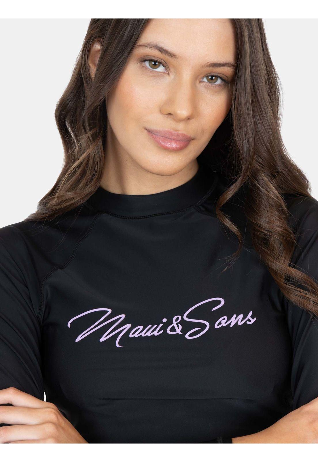 Polera UVP Yani Negro Mujer Maui And Sons-2