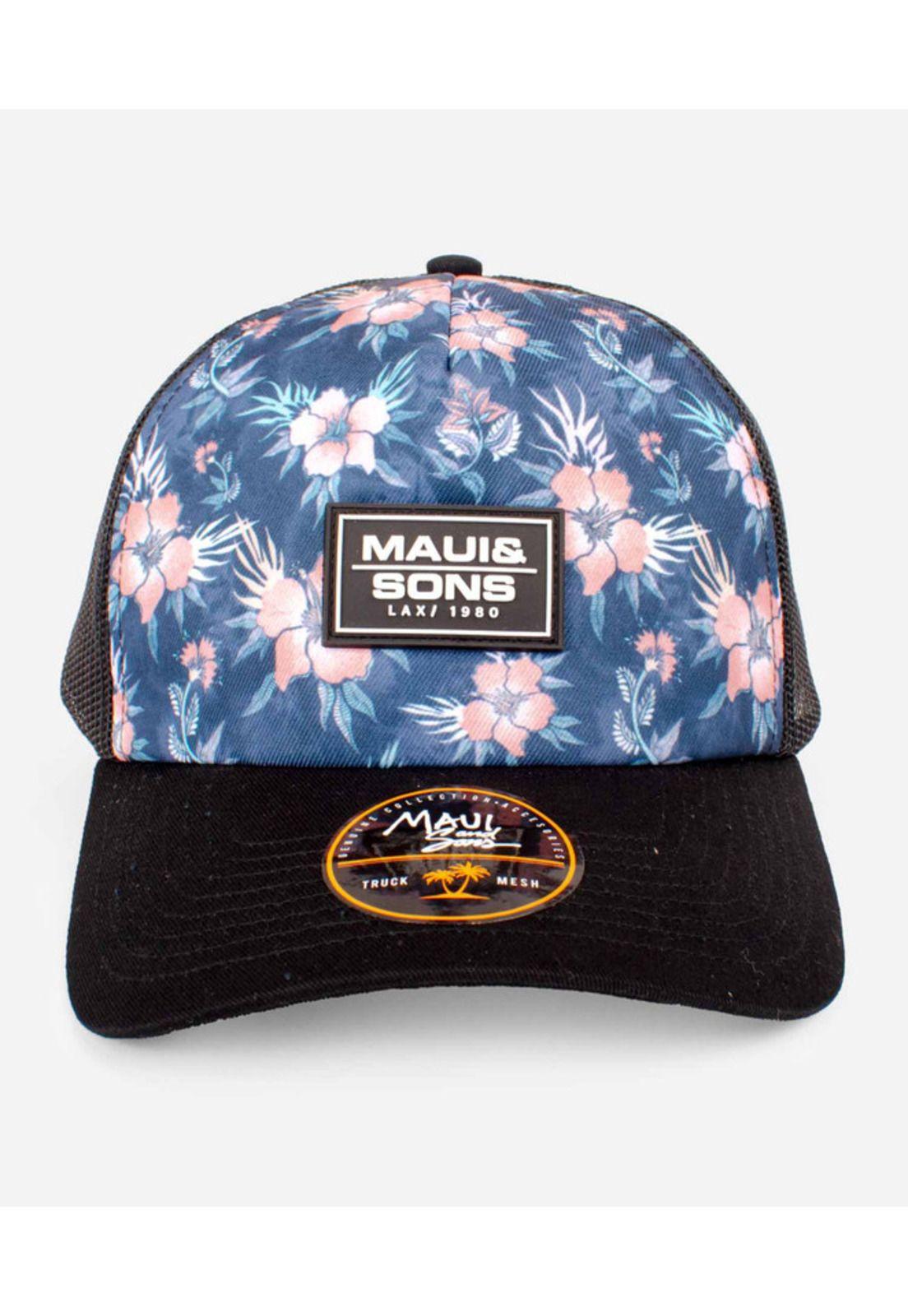 Jockey Summer Flowers Trucker Multicolor Hombre Maui and sons-2