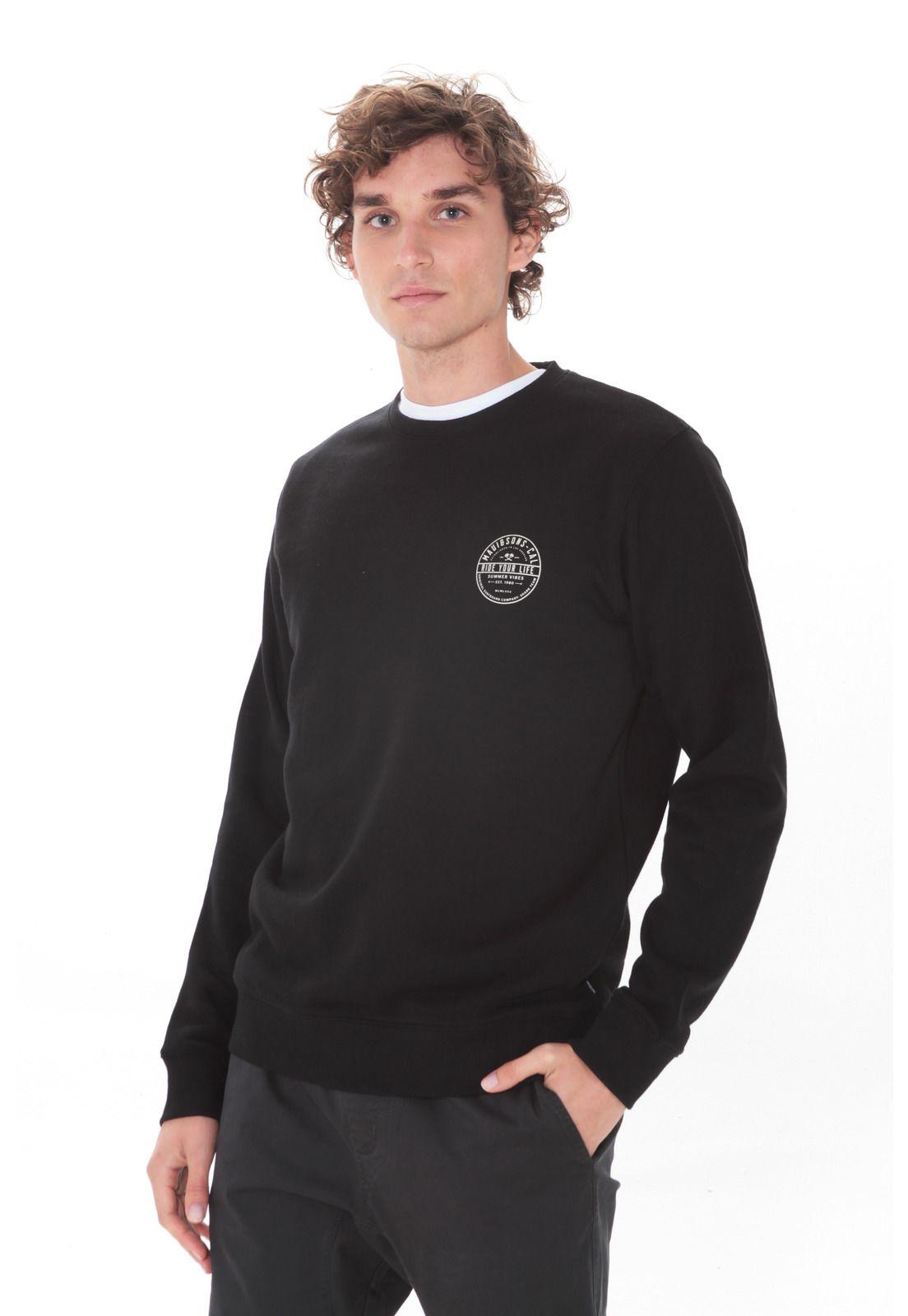 Poleron Hombre Maui 5O612-MV21 Negro-0