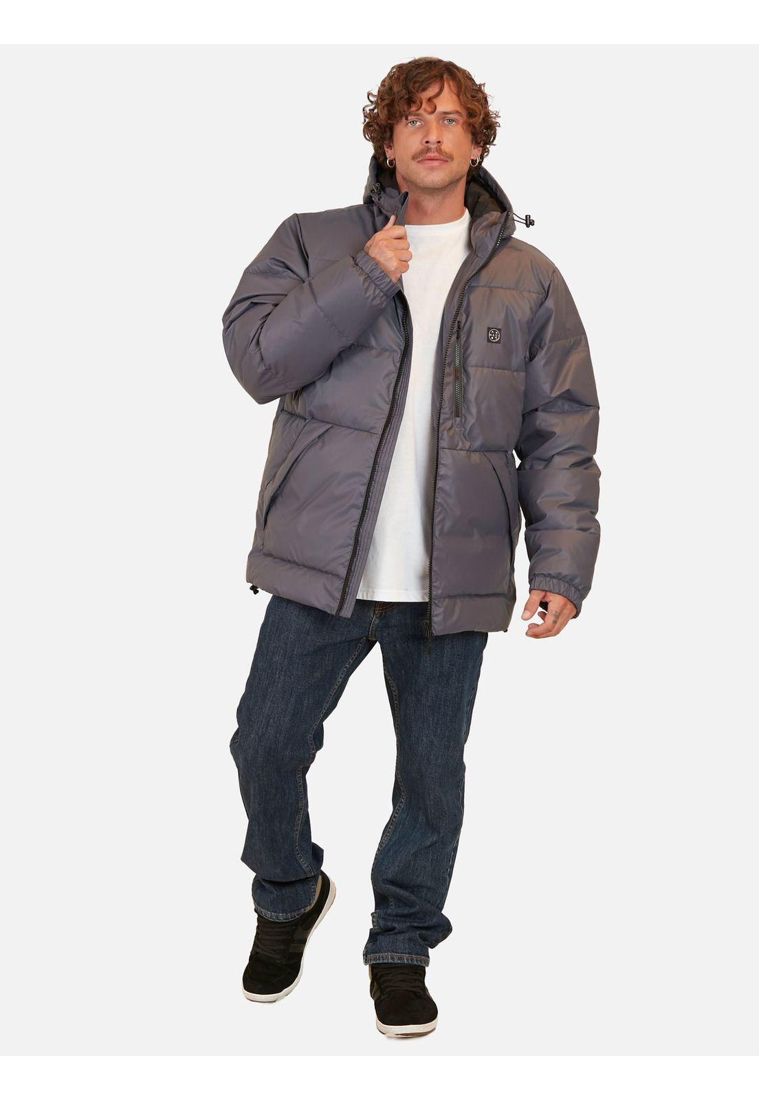 Parka Puffa Honala Gris Hombre Maui And Sons-3