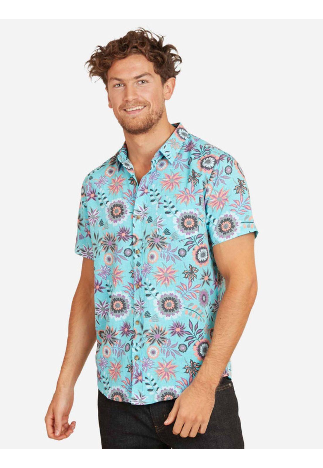 Camisa Mc 5C894 Hombre Multicolor Maui And Sons-0