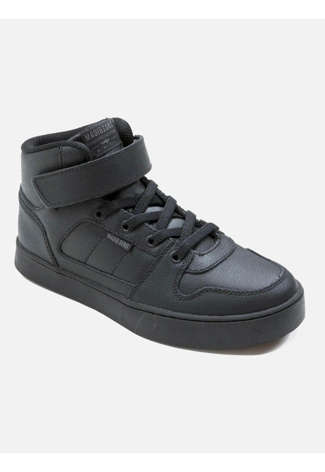 Zapatilla Escolar POKE HI Juvenil Negro Maui and Sons-0