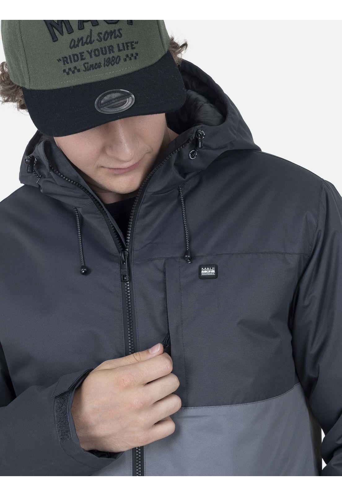 Casaca STREET CLASSIC Hombre Gris Maui and Sons-4