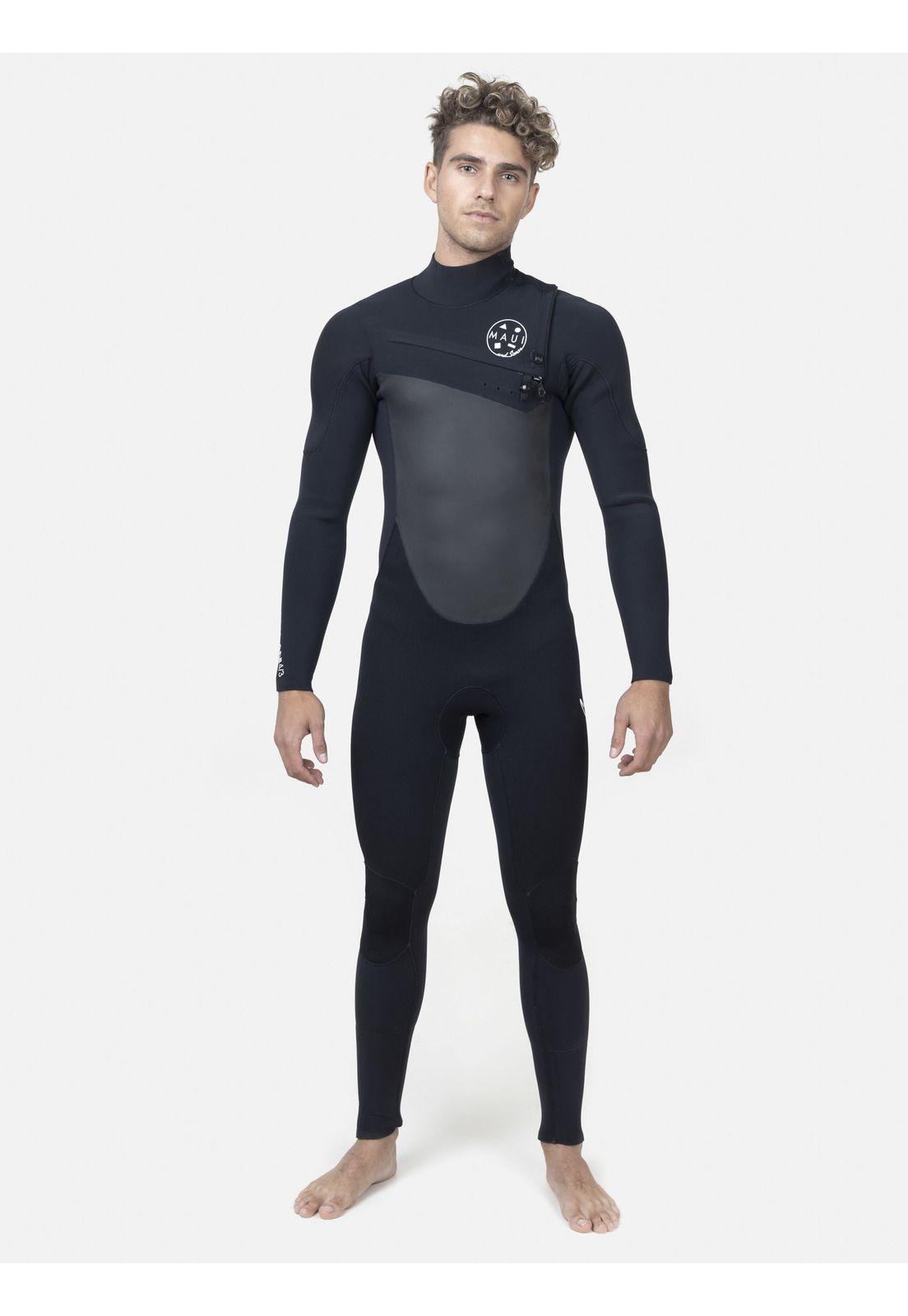 Traje Agua Hombre PUKALANI 4/3 Negro Maui and Sons-0