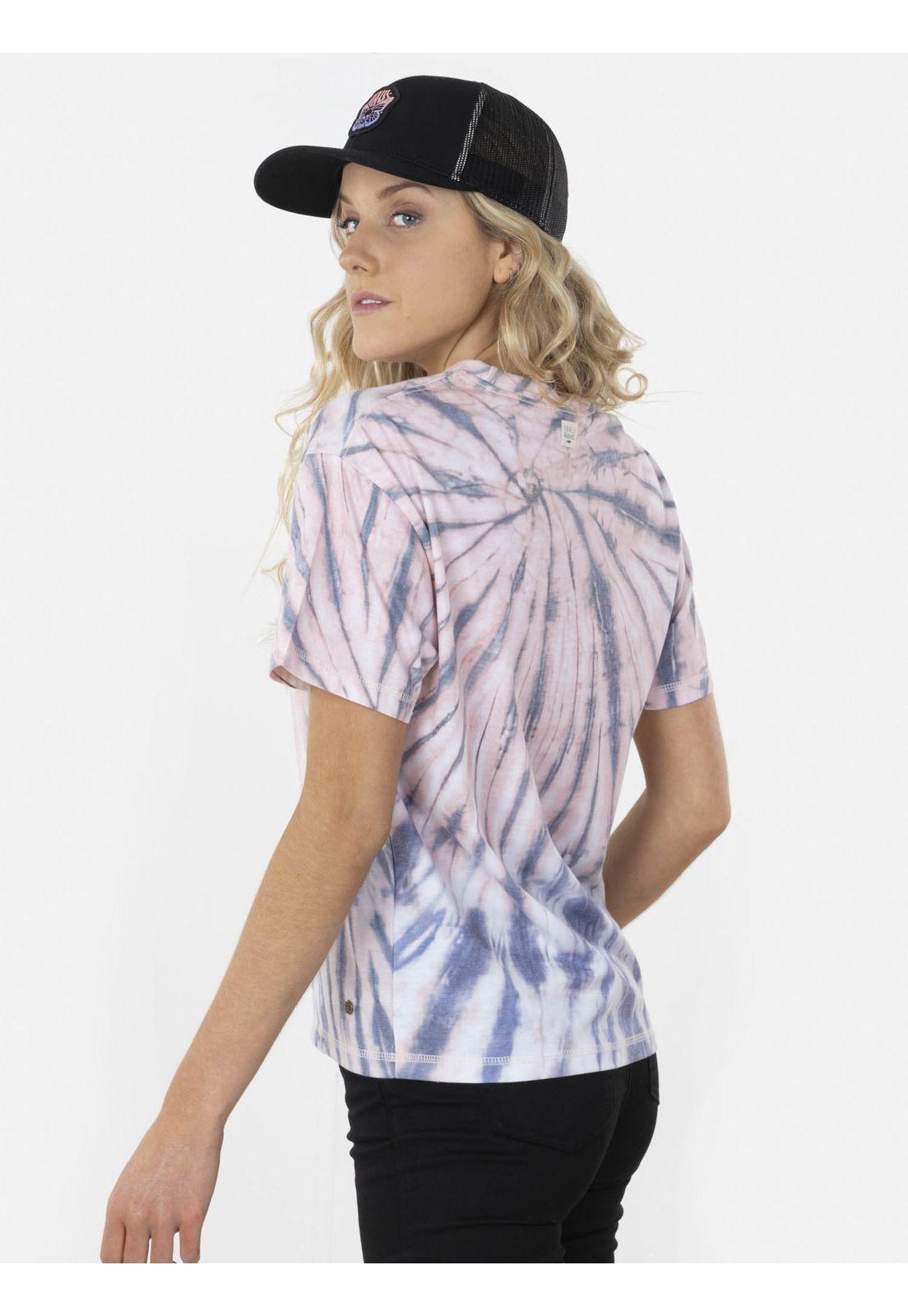 Polera SPIRAL TIE DYE Mujer Multicolor Maui and Sons-1