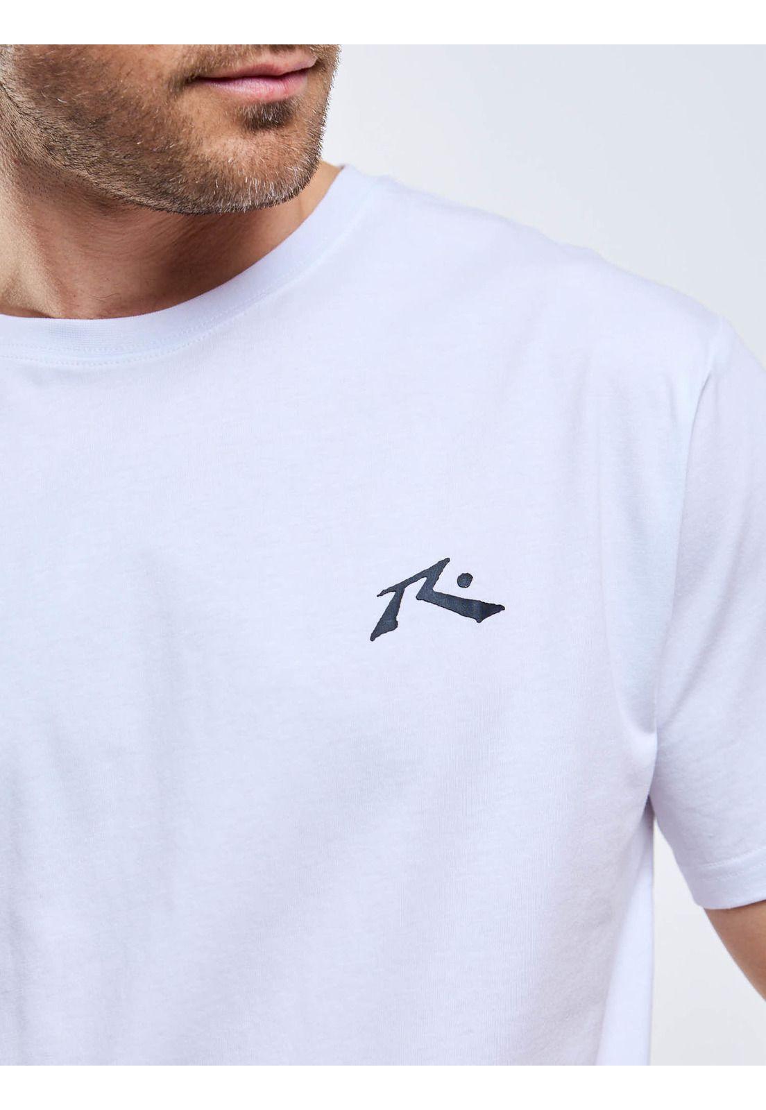 Polera MC Tiny R Logo Blanco Hombre Rusty-4