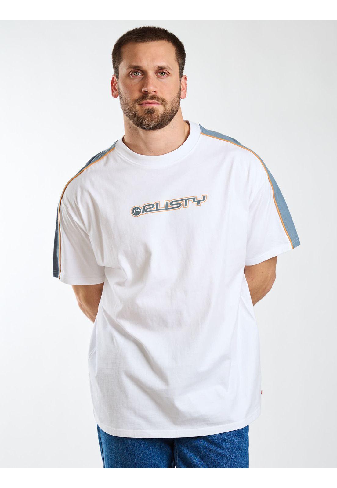 Polera Oversize Lexip Blanco Hombre Rusty-5