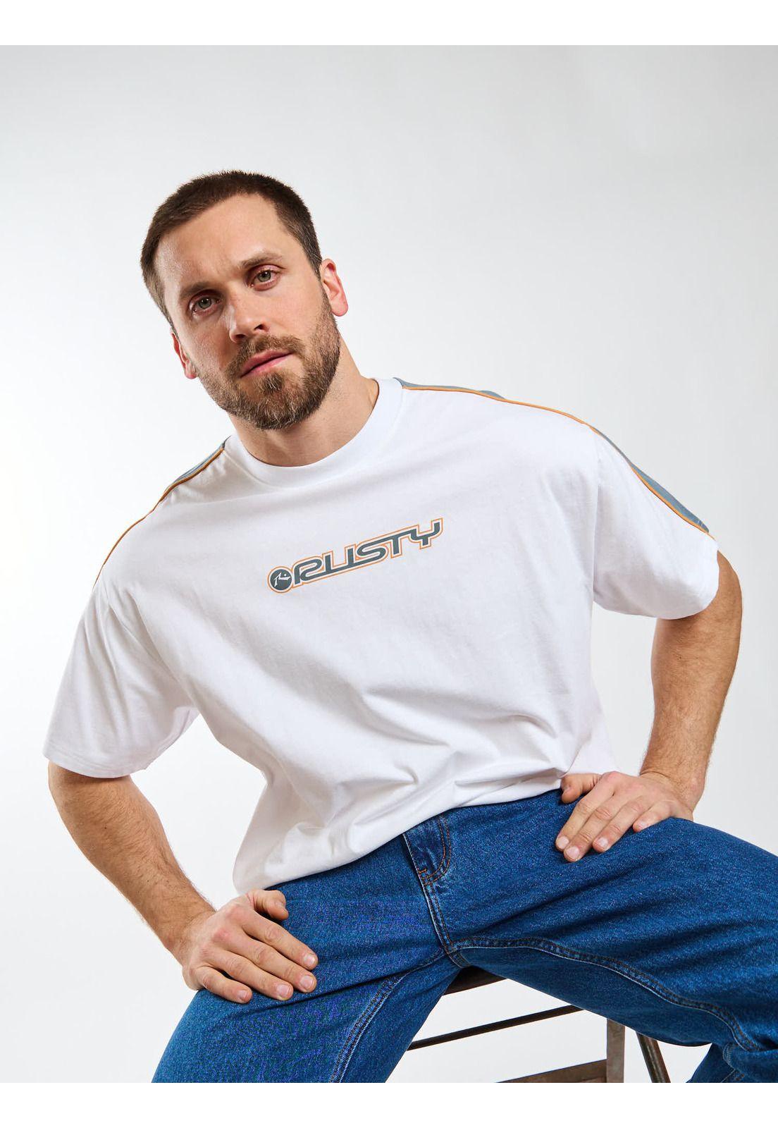 Polera Oversize Lexip Blanco Hombre Rusty-6