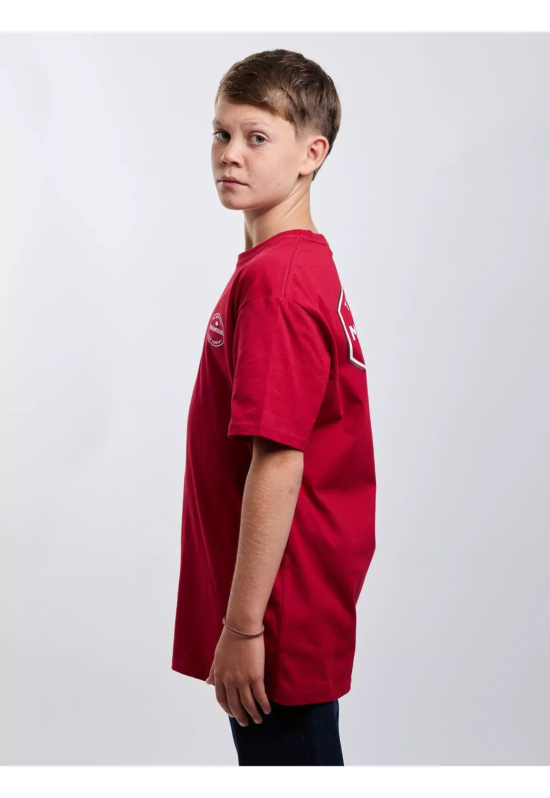 Polera MC Gold State Rojo Infantil Maui And Sons-2