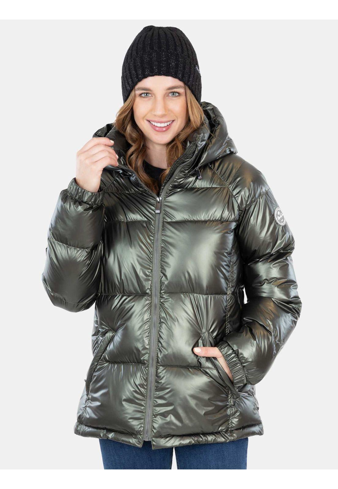 Parka Clear Waters Verde Mujer Maui And Sons-0