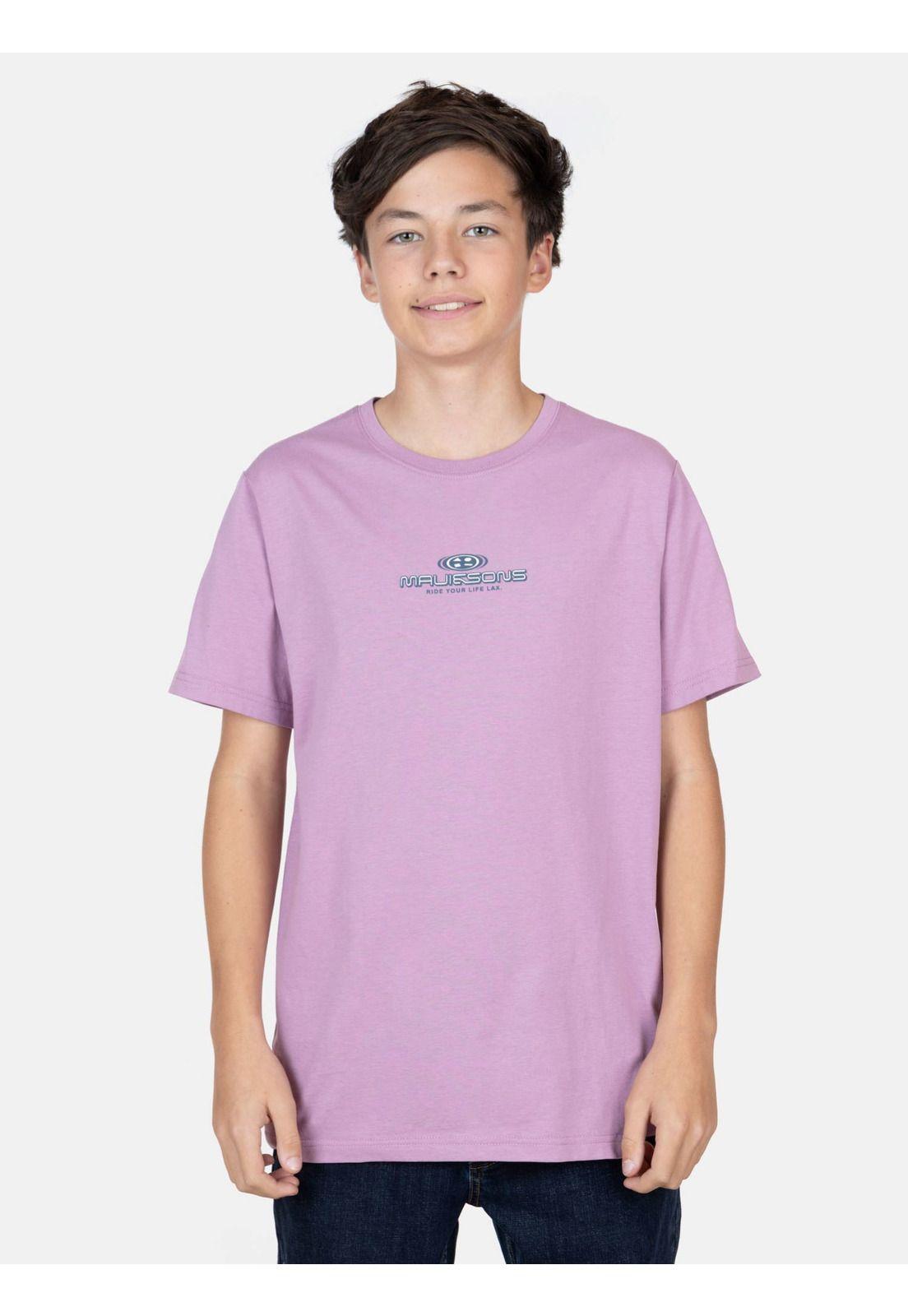 Polera MC OrillaBeat Burdeo Infantil Maui And Sons-4