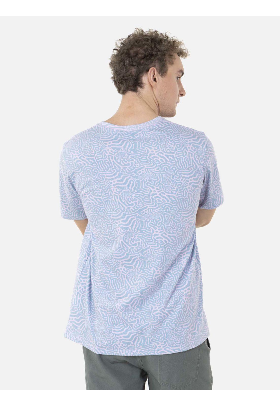 Polera VAPOR WAVE Hombre Multicolor Maui and Sons-1