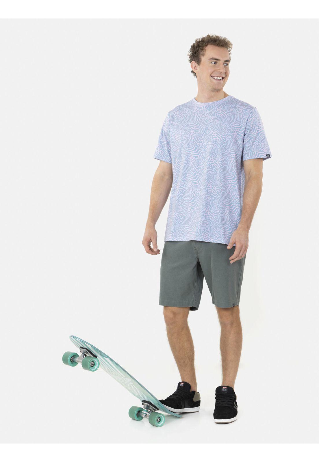 Polera VAPOR WAVE Hombre Multicolor Maui and Sons-3