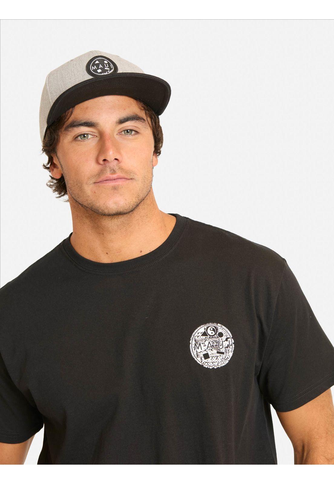 Polera MC Bijuh Negro Hombre Maui And Sons-2