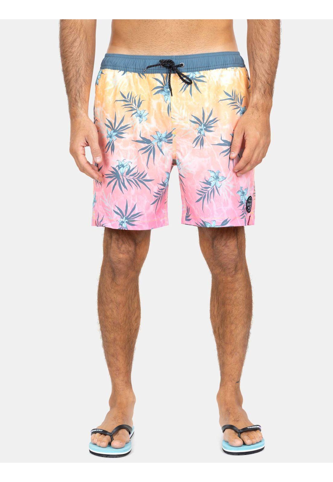 Traje De Baño Reef Explorer Negro Hombre Maui And Sons-0