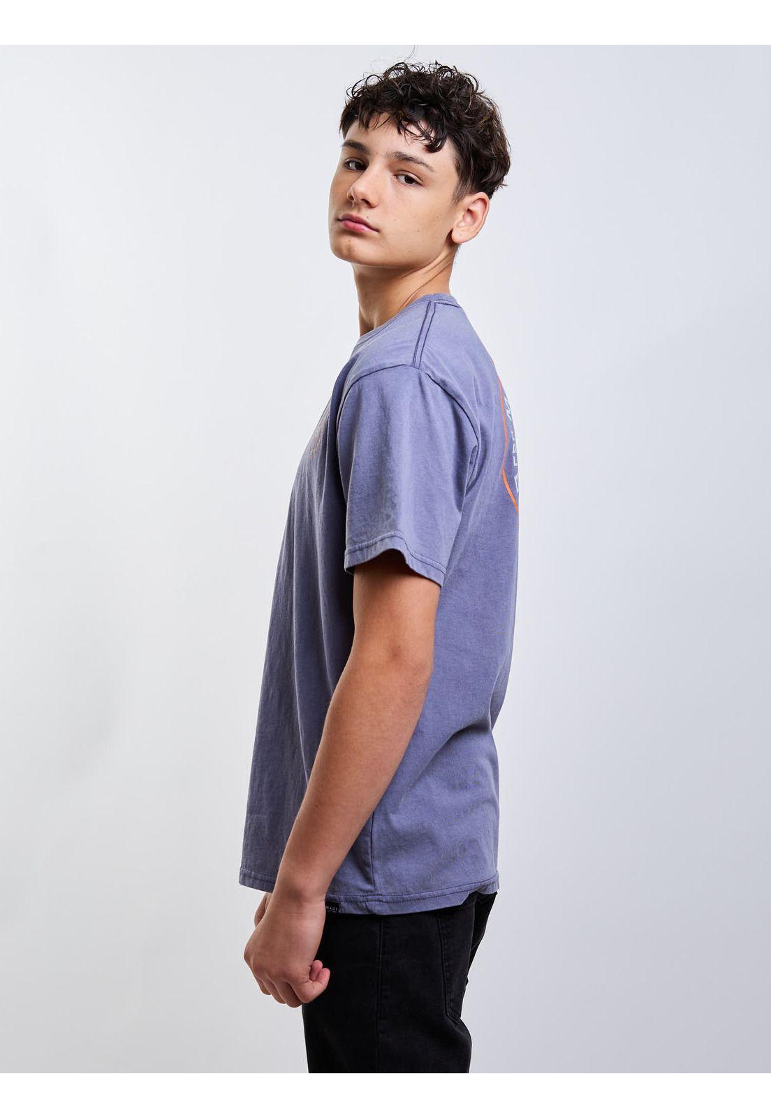 Polera MC Luca Azul Infantil Maui And Sons-2