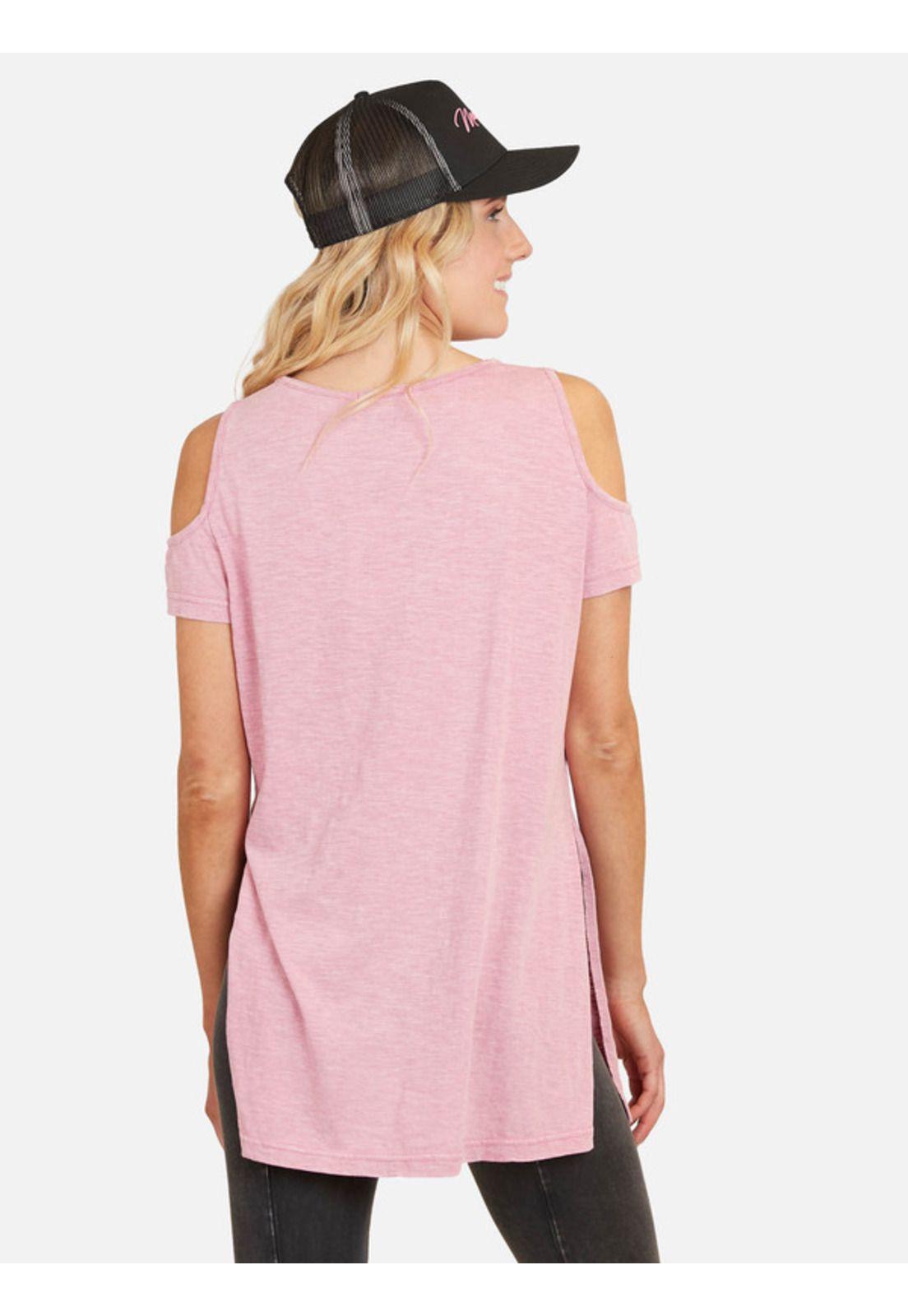 Polera Beach Mood Mujer Rosado Maui And Sons-1