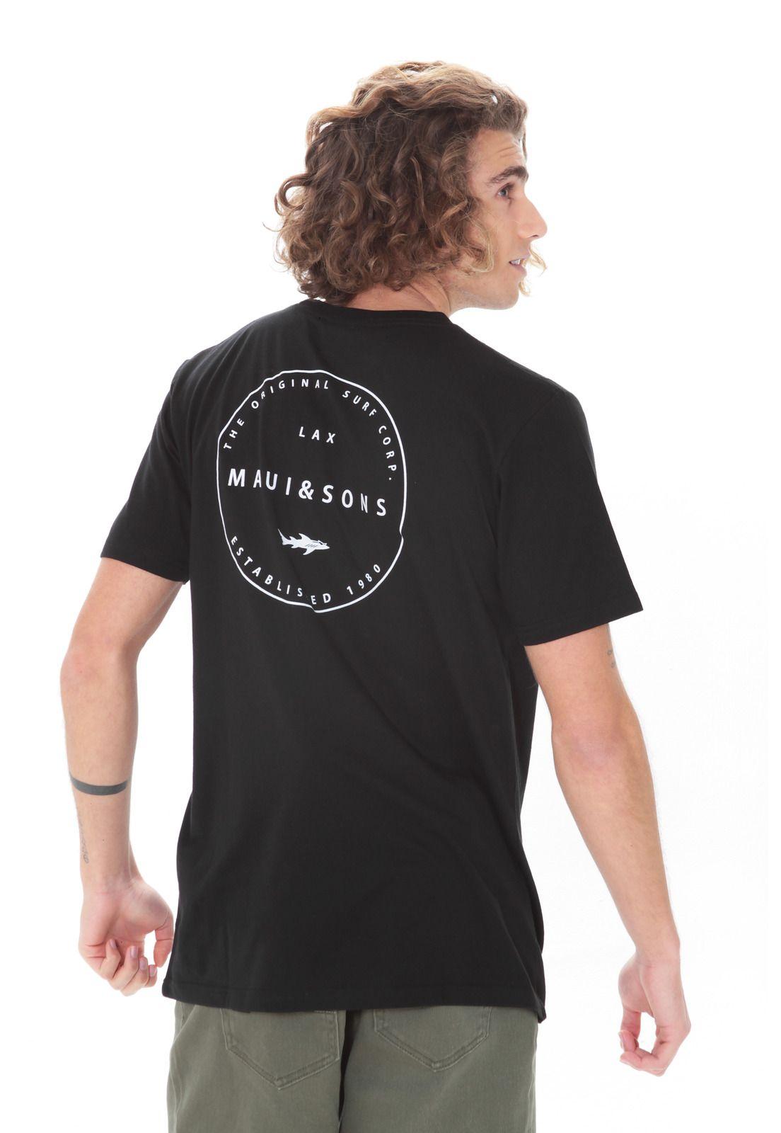 Polera M/C Basica Hombre 5P895-MV21 Negro-1