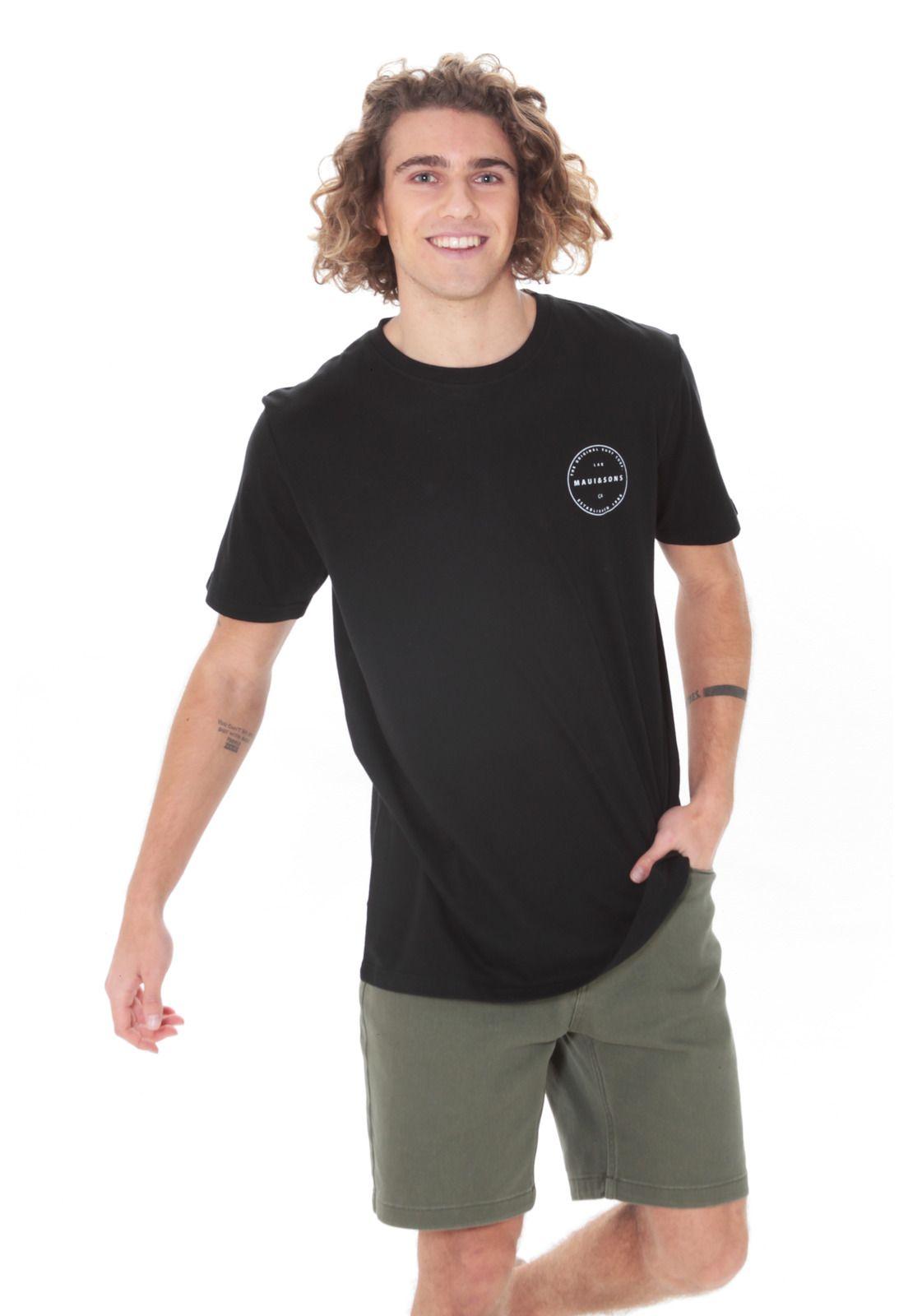 Polera M/C Basica Hombre 5P895-MV21 Negro-3