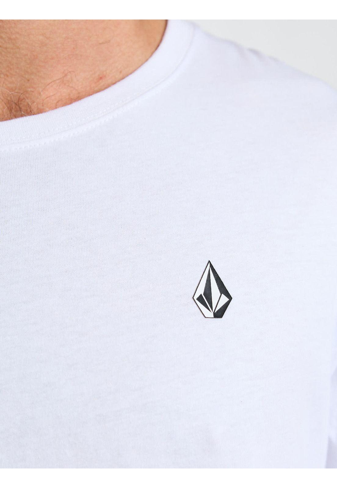 Polera ML Fracture Blanco Hombre Volcom-4