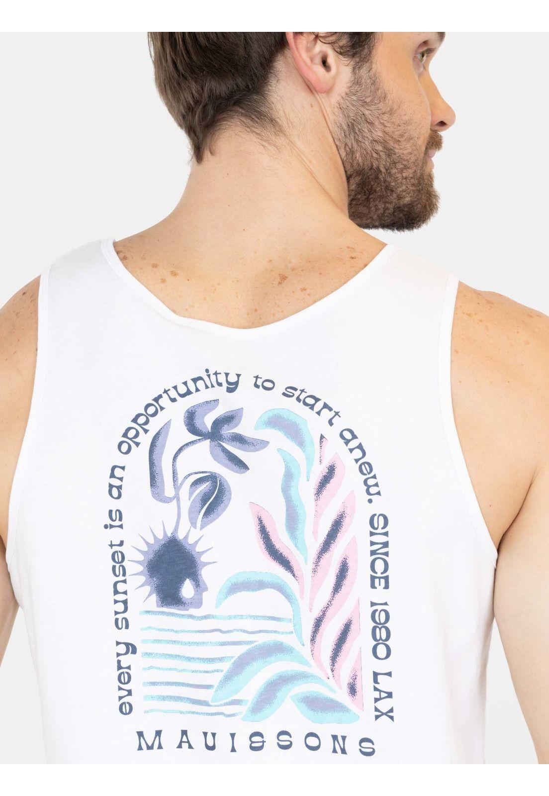 Polera UVP AquaRush Blanco Hombre Maui And Sons-2