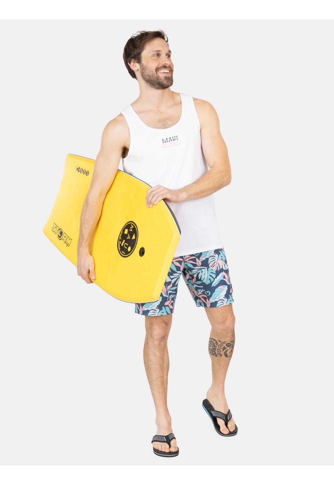 Polera UVP AquaRush Blanco Hombre Maui And Sons-3