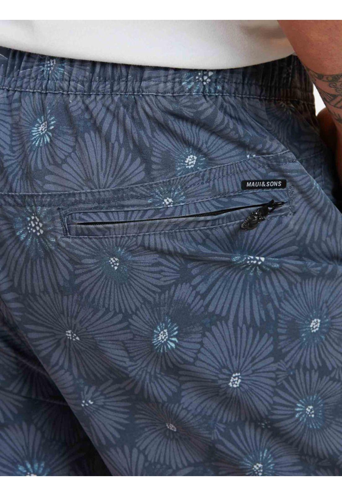 Bermuda Flower Chino Hombre Multicolor Maui And Sons-2