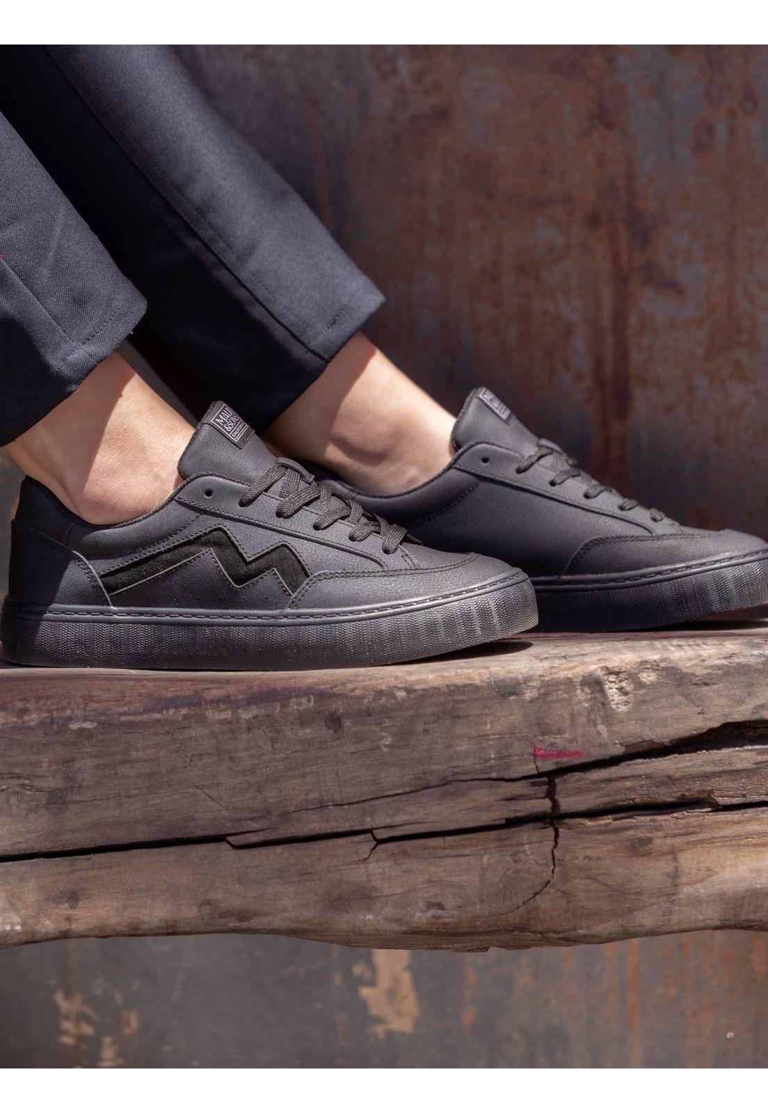 Zapatilla Escolar Coast Negro Mujer Maui and Sons-2