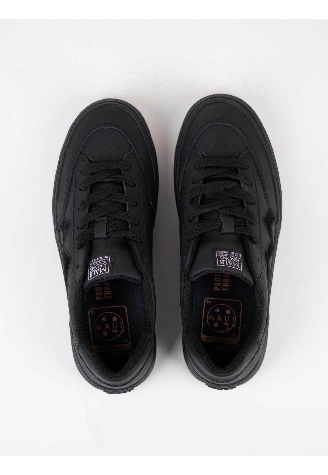 Zapatilla Escolar Coast Negro Mujer Maui and Sons-4