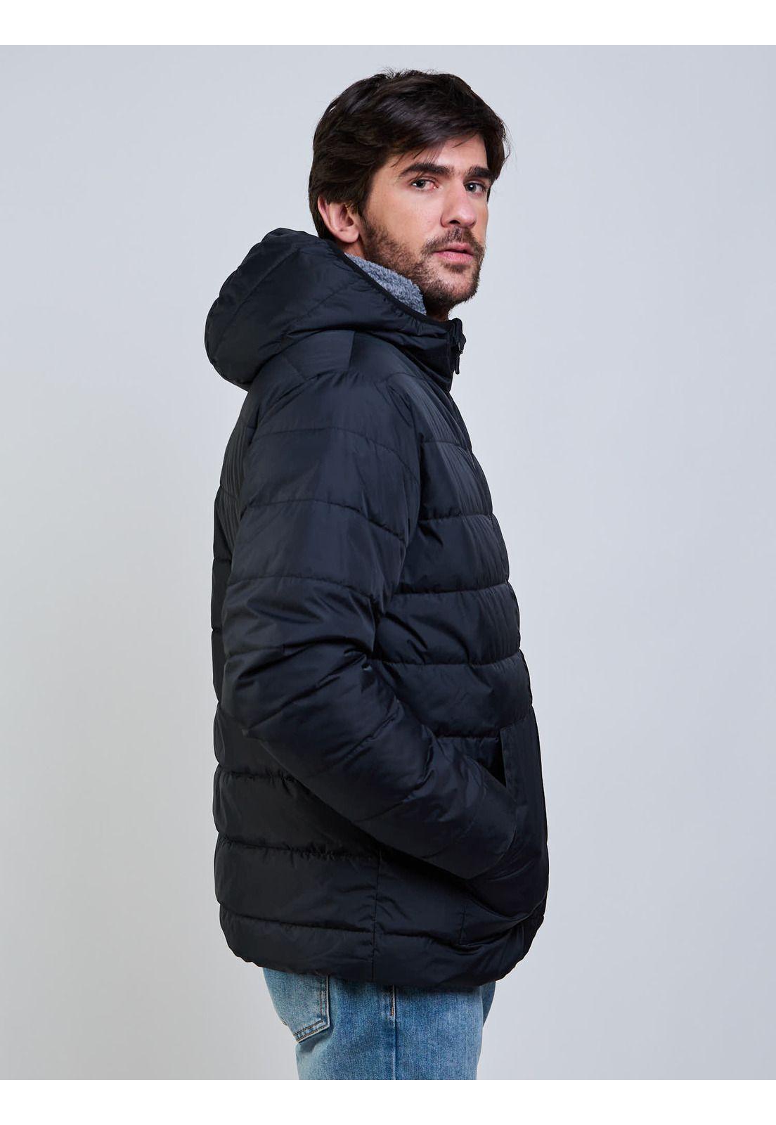 Parka Reversible Flux Negro Hombre Maui And Sons-2