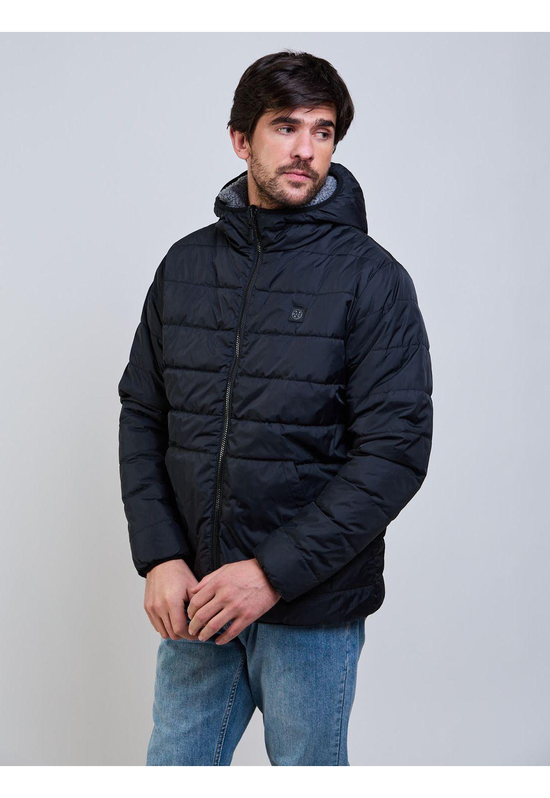 Parka Reversible Flux Negro Hombre Maui And Sons-6