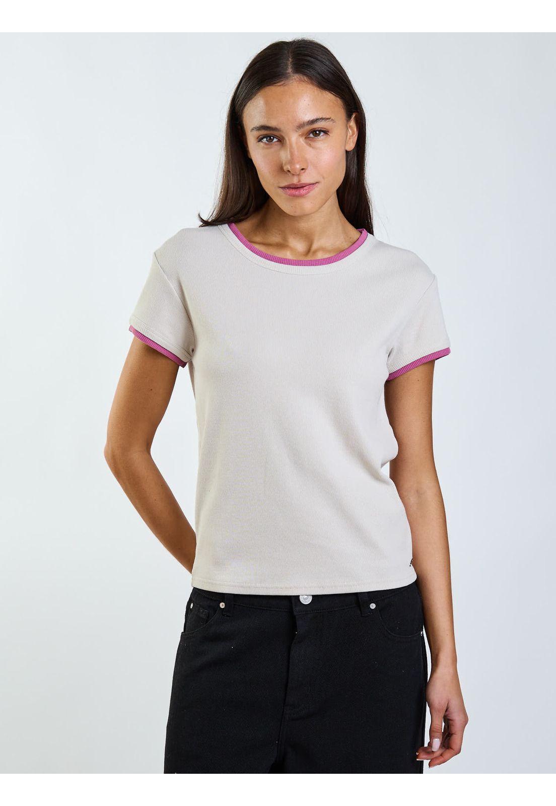 Polera MC Aria Beige Mujer Maui and Sons-0