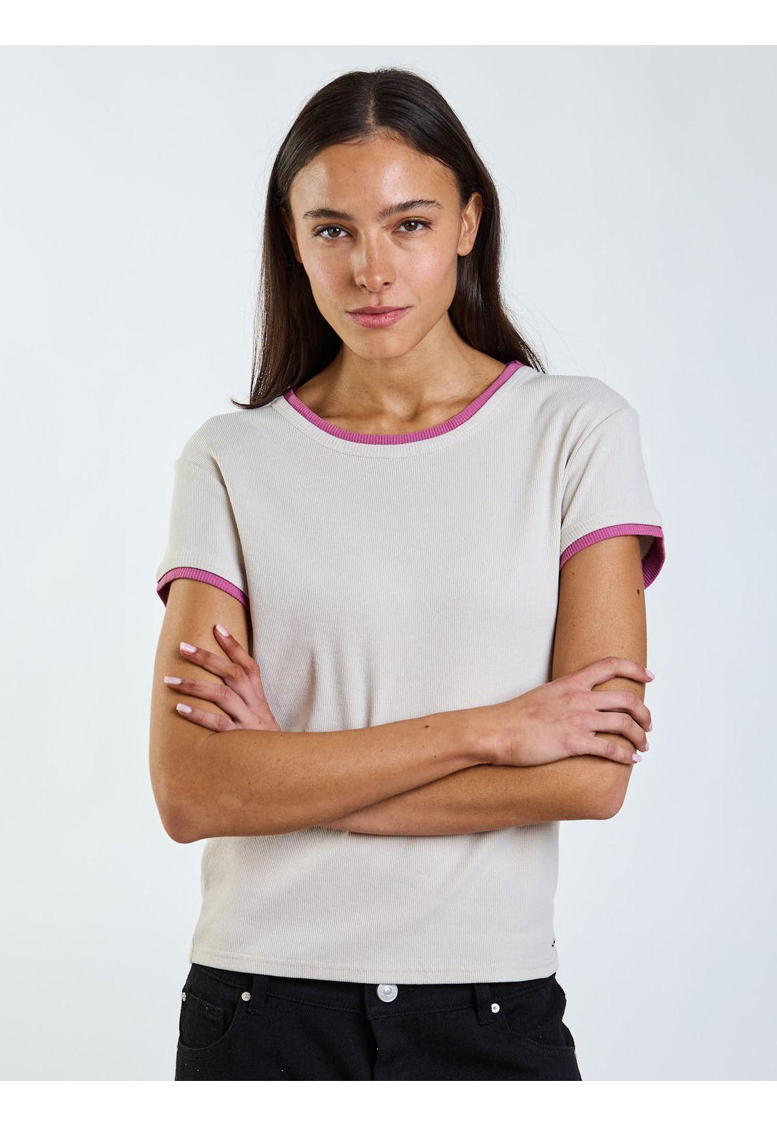 Polera MC Aria Beige Mujer Maui and Sons-5