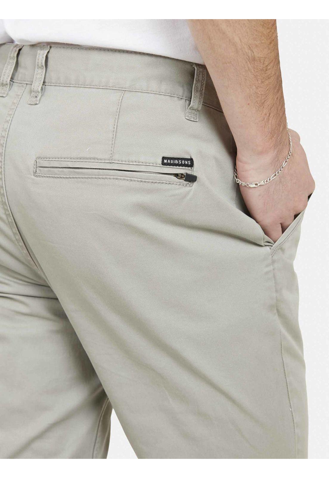 Pantalon 5N156 Hombre Beige Maui and Sons-2