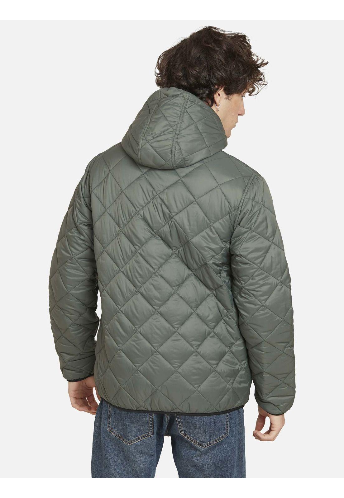 Parka DIAMOND QUILTED Hombre Verde Maui and Sons-1