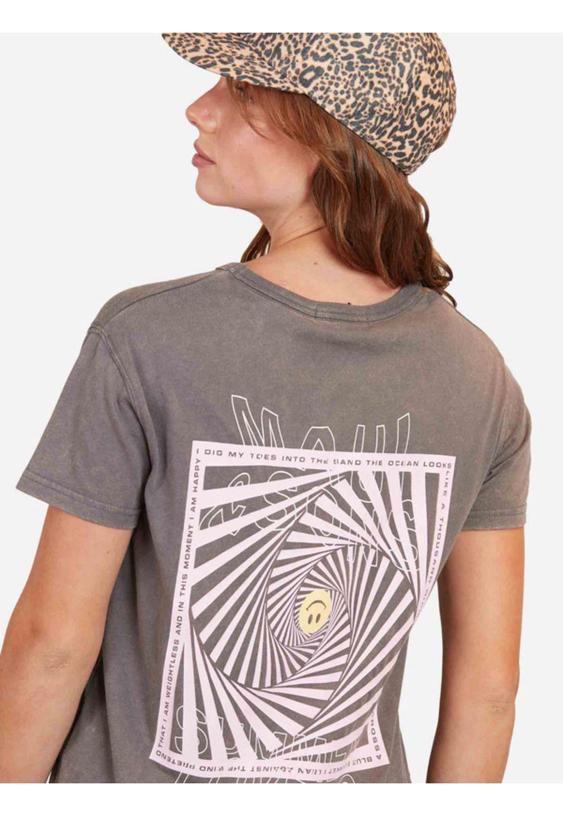 Polera Psichodelic Ile Mujer Gris Maui And Sons-2