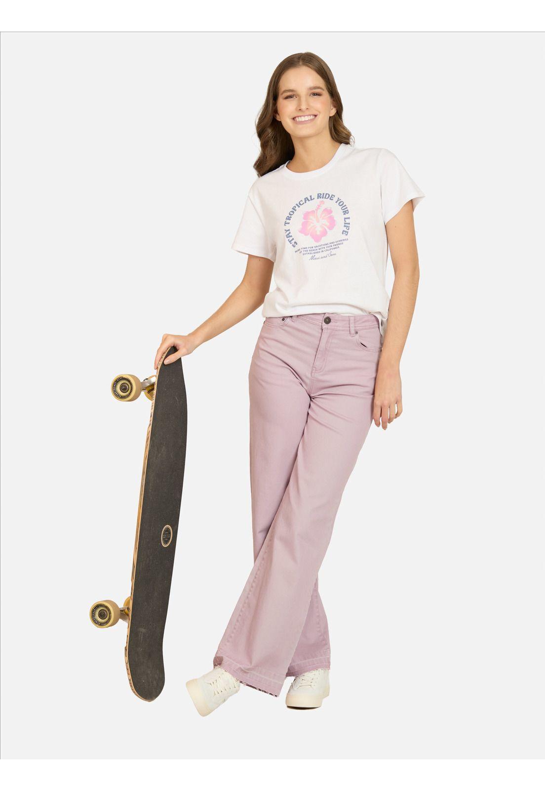 Pantalón Milani Rosado Mujer Maui And Sons-3