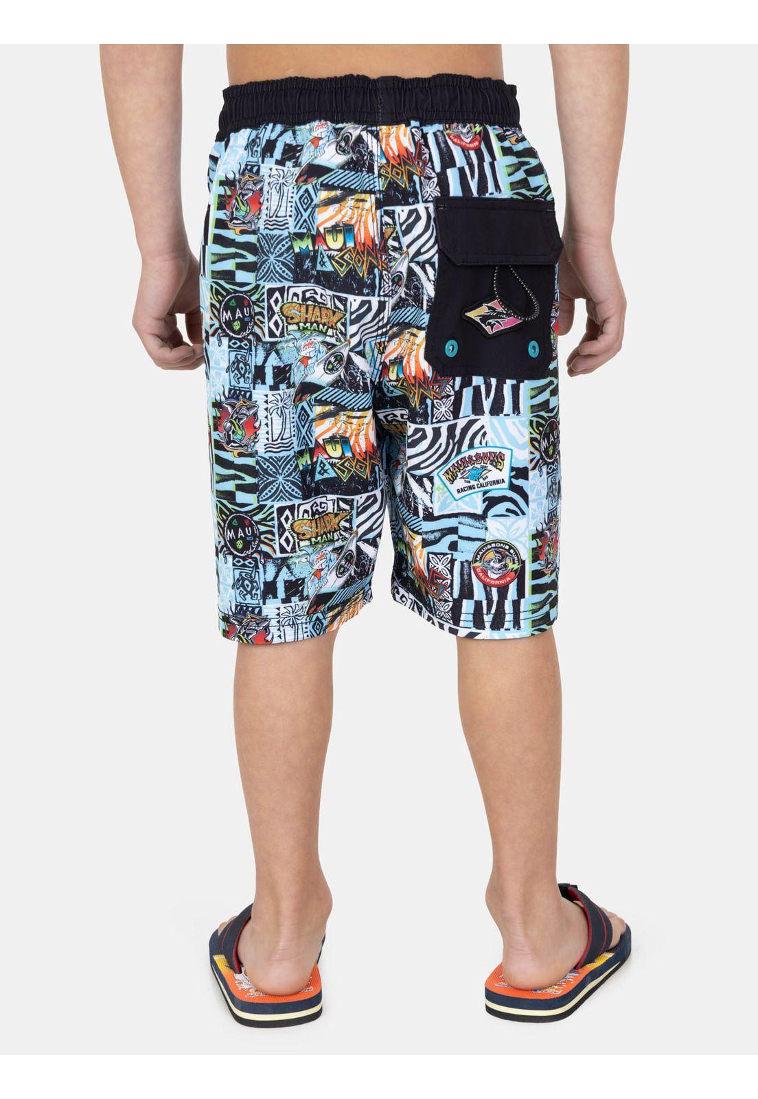 Traje de baño Lumessa Multicolor Infantil Maui And Sons-1