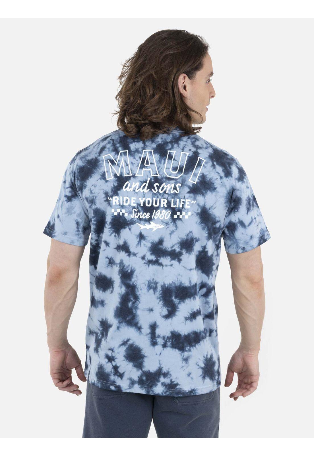 Polera Hombre Azul 5P599-MV22 Maui And Sons-1