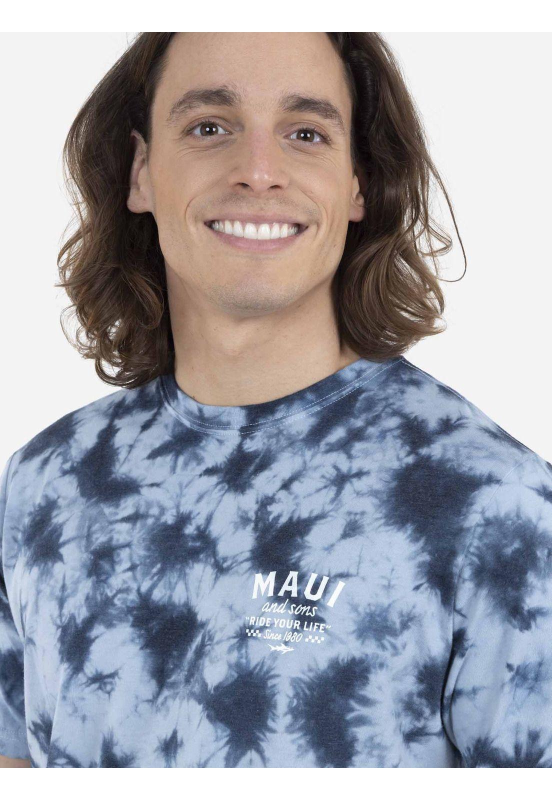 Polera Hombre Azul 5P599-MV22 Maui And Sons-2