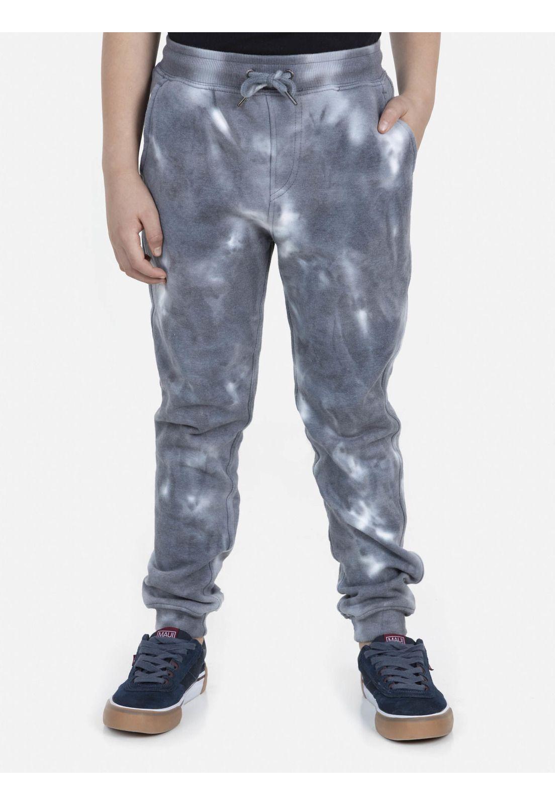 Pantalón Jogger TD Niño Gris Claro Maui and Sons-0