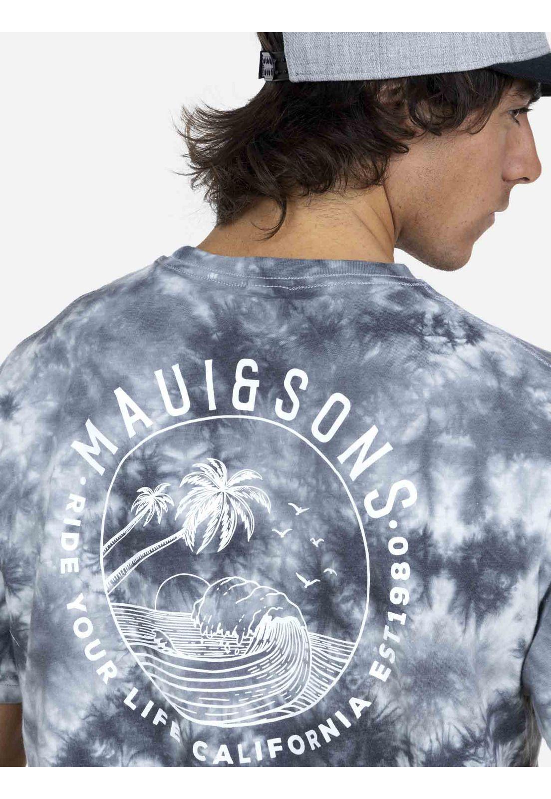 Polera Hombre Negro 5P597-MV22 Maui And Sons-2