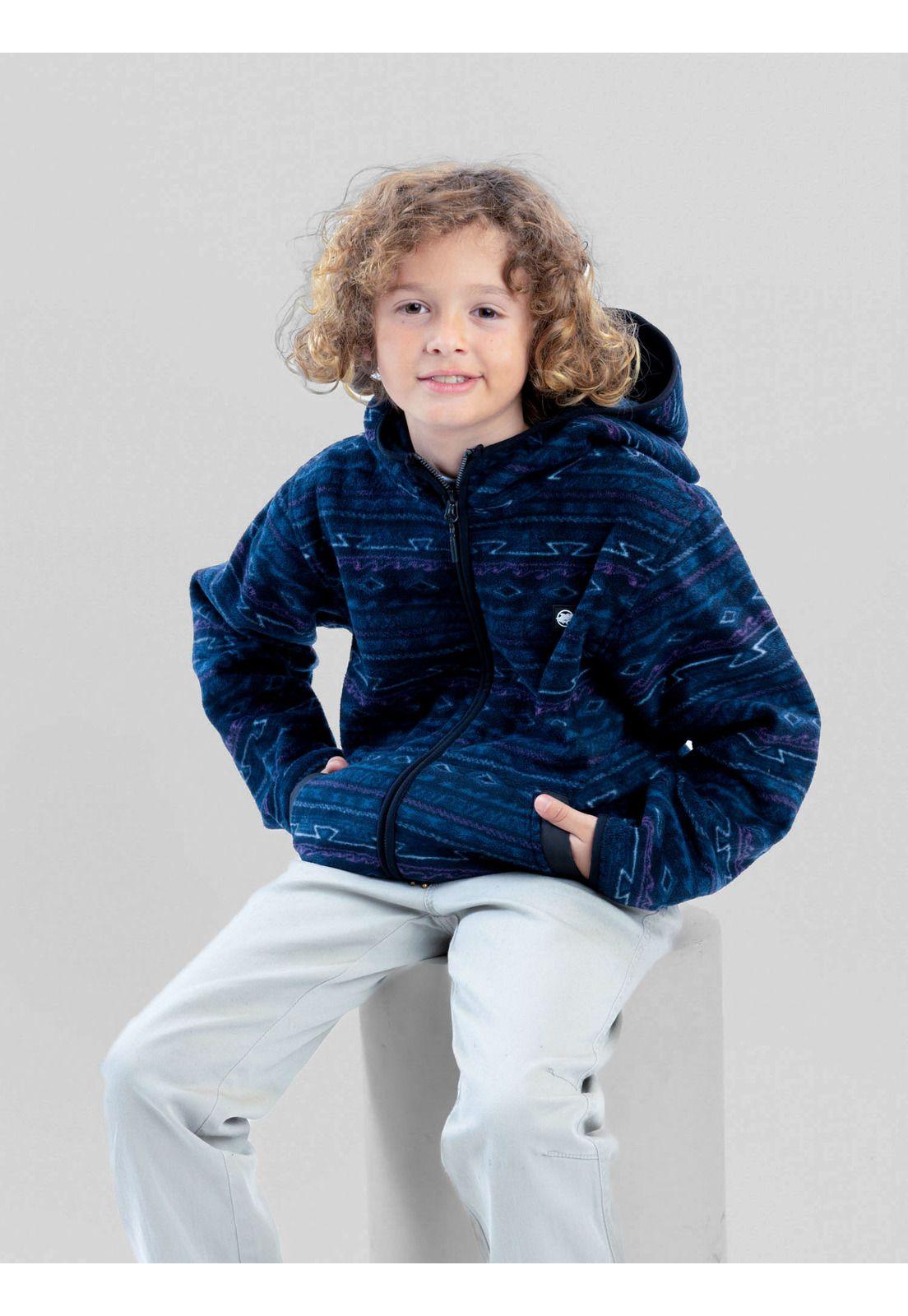 Poleron Polar Seacliff Multicolor Infantil Maui And Sons-5