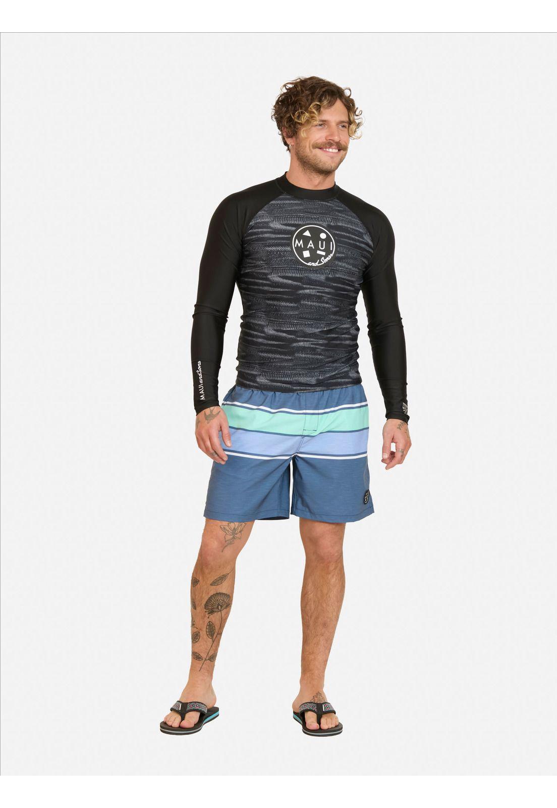 Polera UVP Tamea Multicolor Hombre Maui And Sons-3