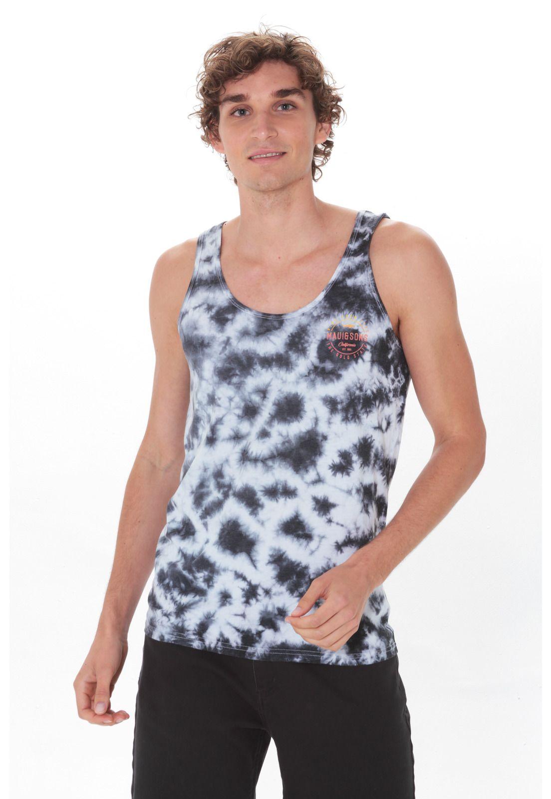 Polera S/M Hombre 5P1070-MV21 Gris Maui and Sons-0