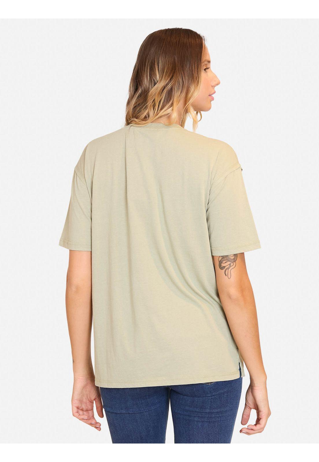 Polera MC L.A Verde Mujer Maui And Sons-1